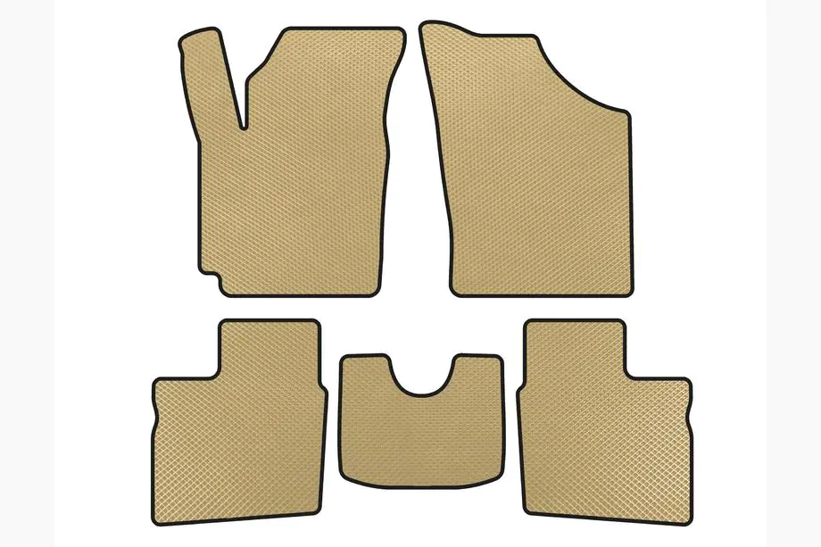 Geely CK-1 2005-2008 EVA Floor Mats (2005-2009, SD, Beige) Image