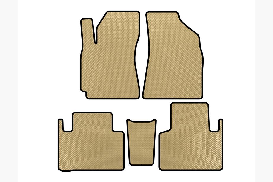 Geely Emgrand X7 2011- EVA Floor Mats (Beige) Image