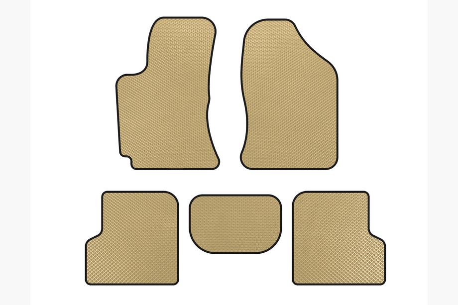 Geely SL 2011- EVA Floor Mats (Beige) Image