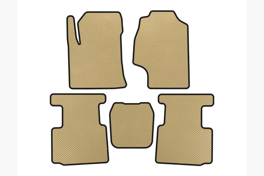 GreatWall Haval H2 2014-2021 EVA Floor Mats (Beige) Image