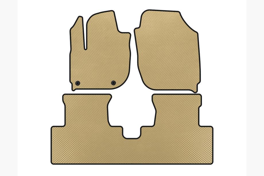 Honda X-NV/Ciimo X-NV 2019- EVA Floor Mats (Electro, Beige) Photo 1