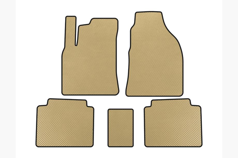 Hyundai Matrix 2001-2010 EVA Floor Mats (Beige) Image