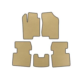 EVA Floor Mats (Beige) Hyundai Sonata NF 2004-2009
