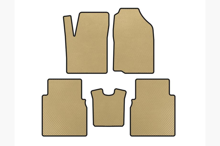 JAC J6 2011-2019 EVA Floor Mats (Beige) Image