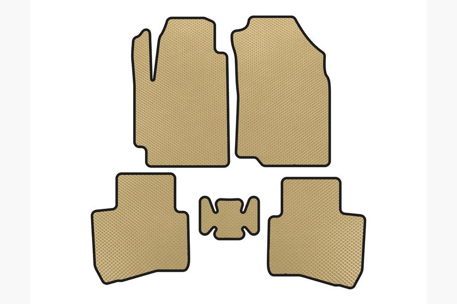 JAC S2 2014-2020 EVA Floor Mats (Beige) Image