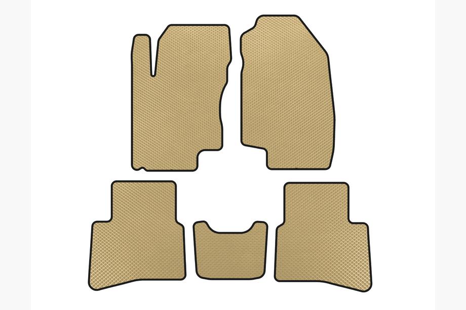 JAC S3 2014- EVA Floor Mats (Beige) Image