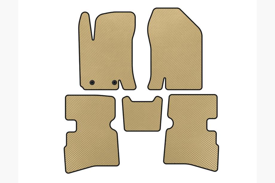 JAC S4 2018- EVA Floor Mats (Beige) Image