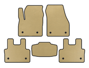 Jaguar E-Pace 2017-2024 EVA Floor Mats (Beige) photo 1