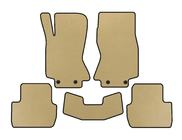 Jaguar S-Type 1999-2008 EVA Floor Mats (Beige) photo 1