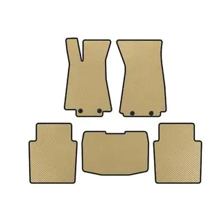 EVA Floor Mats (SD, Beige) Jaguar XJ 2003-2009