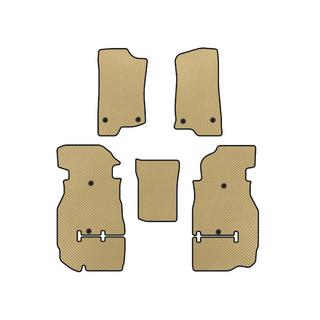 EVA Floor Mats (Rubicon Unlimited/5-Door, Beige) Jeep Wrangler 2018-