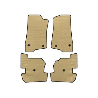 EVA Floor Mats (Beige) Jeep Wrangler 2018-