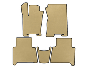 Kia Mohave 2008-2016 EVA Floor Mats (Beige) photo 1