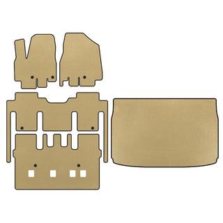 EVA Floor Mats (full interior, 8-seater, Beige)
