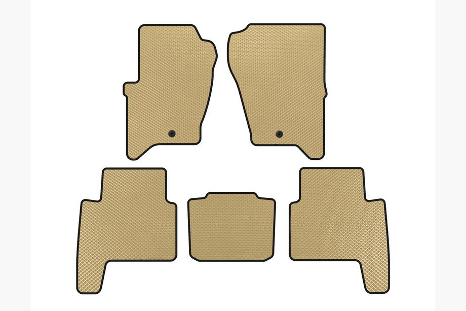Range Rover Sport 2005-2013 EVA Floor Mats (2005-2009, Beige) Photo 1