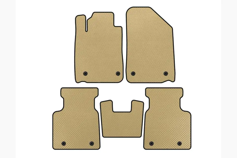 Lexus ES 2001-2006 EVA Floor Mats (Beige) Photo 1