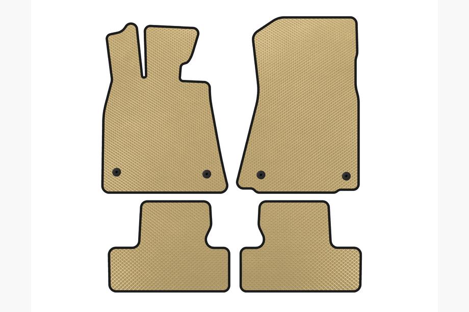 Lexus RC 200t 2014- EVA Floor Mats (Coupe, Beige) Photo 1