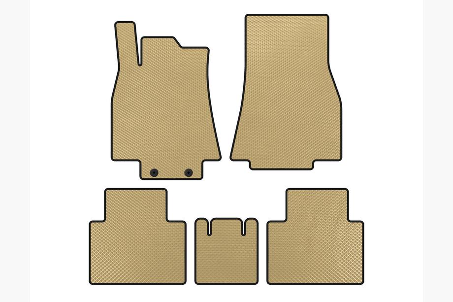 Mercedes B-class W245 2005-2011 EVA Floor Mats (Beige) Photo 1