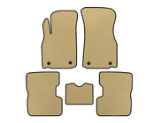 MG 3 2011-2024 EVA Floor Mats (Beige) photo 1