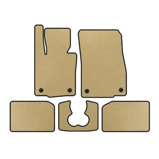 EVA Floor Mats (for S F55, 5-Door, Beige) Mini Cooper F55/56/57 2014-2023