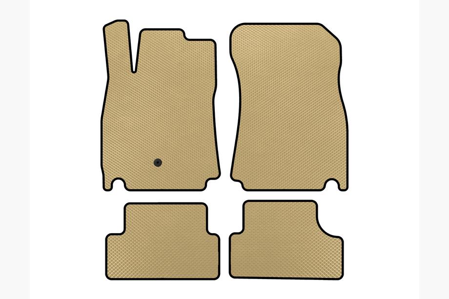 Mitsubishi Eclipse Cross 2017- EVA Floor Mats (Coupe, Beige) Image