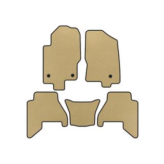 EVA V2 Floor Mats (2 Rows, Beige, 2010-2014)