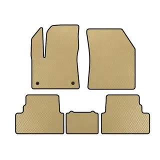 EVA Floor Mats (2017-2021, Beige)