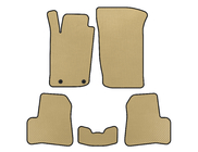 Peugeot 206 1998-2024 EVA Floor Mats (1998-2009, Beige) photo 1