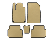Peugeot 407 2004-2011 EVA Floor Mats (SD, Beige) photo 1