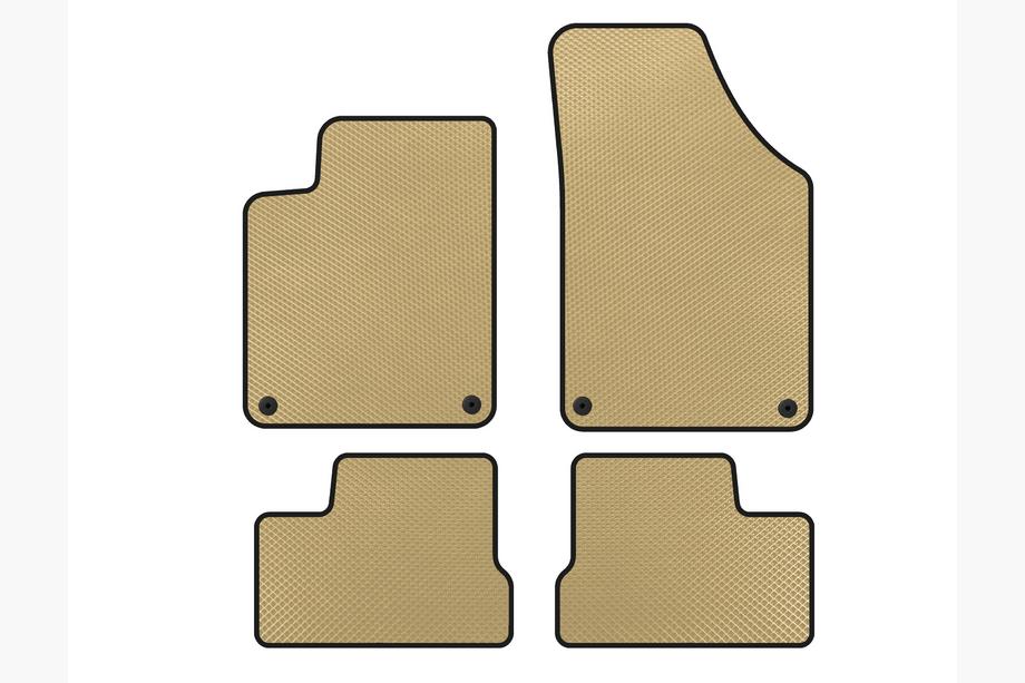 Peugeot RCZ 2010-2015 EVA Floor Mats (Beige) Image