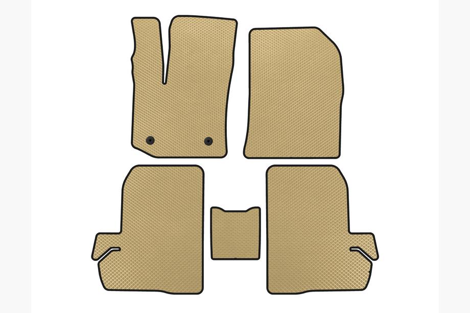 Renault Dokker 2013-2022 EVA Floor Mats (Beige) Image