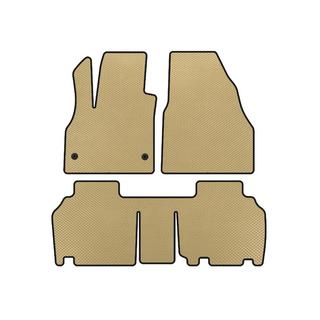 EVA Floor Mats (2 Rows, 5-Door/7-Seater, Beige) Renault Kangoo 2008–2020