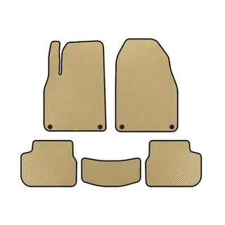 EVA Floor Mats (Beige) Saab 9-3 2002-2014