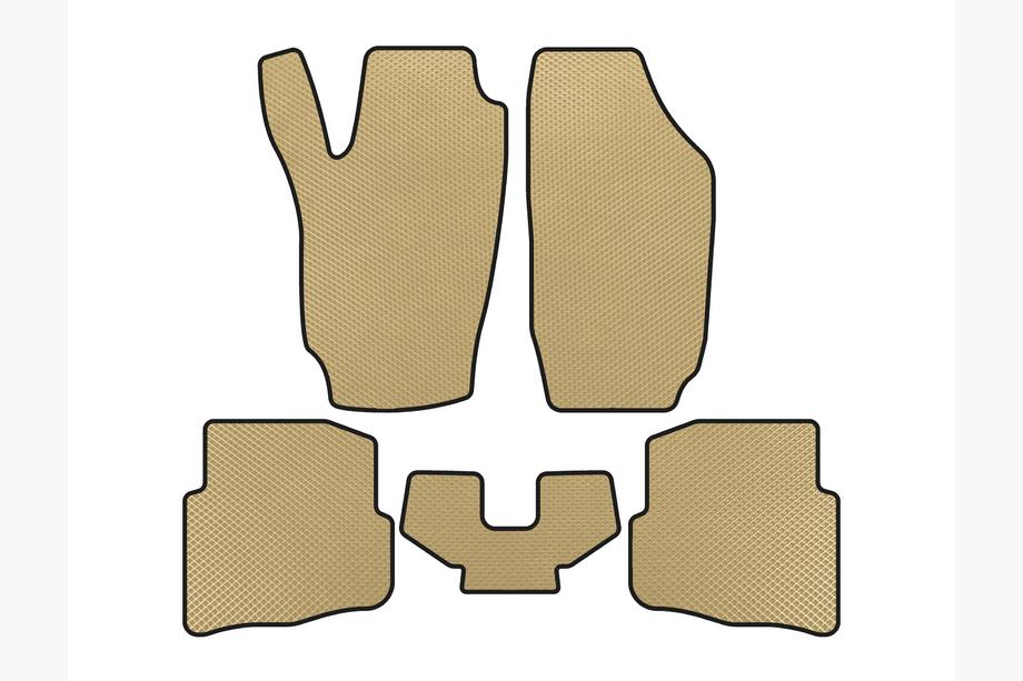 Seat Ibiza 2002-2009 EVA Floor Mats (Beige) Photo 1