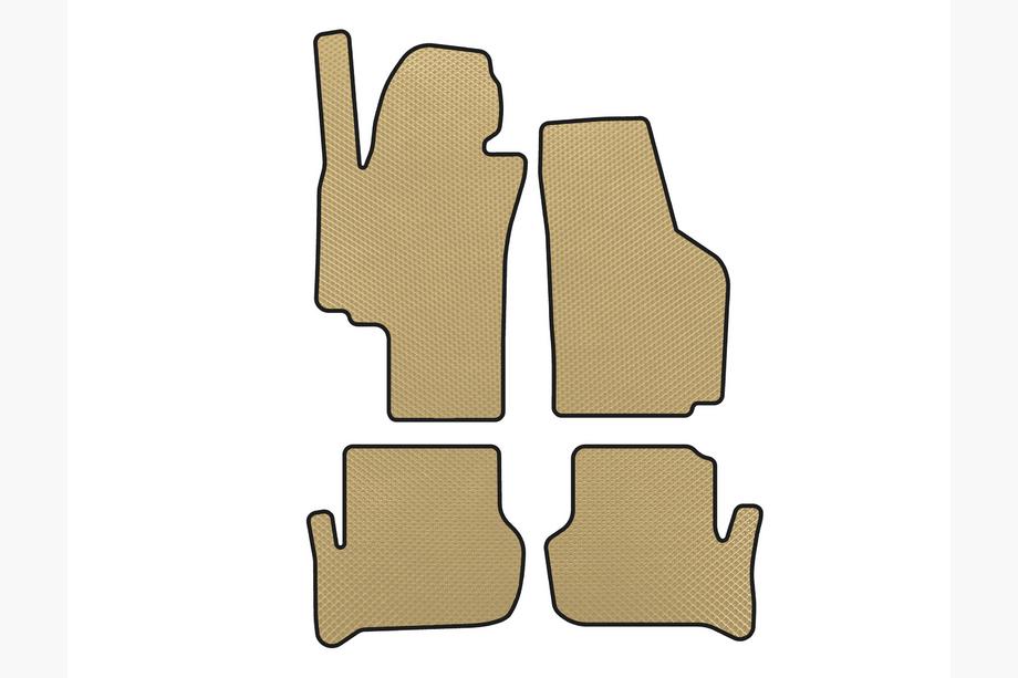 Seat Toledo 2005-2012 EVA Floor Mats (Beige) Photo 1