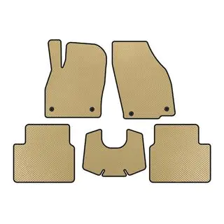 EVA Floor Mats (Automatic, Beige)