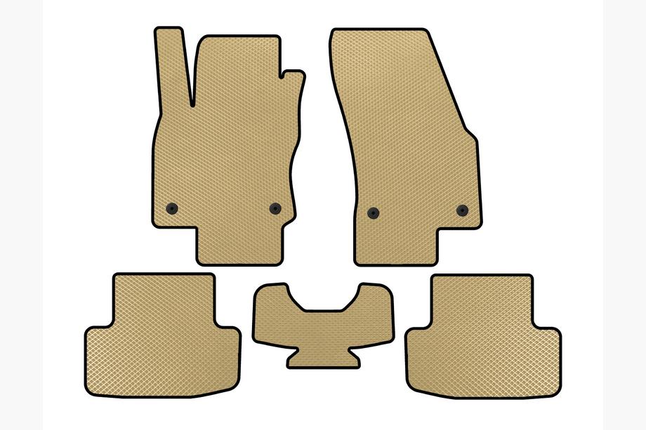 Skoda Karoq 2018- EVA Floor Mats (Beige) Image