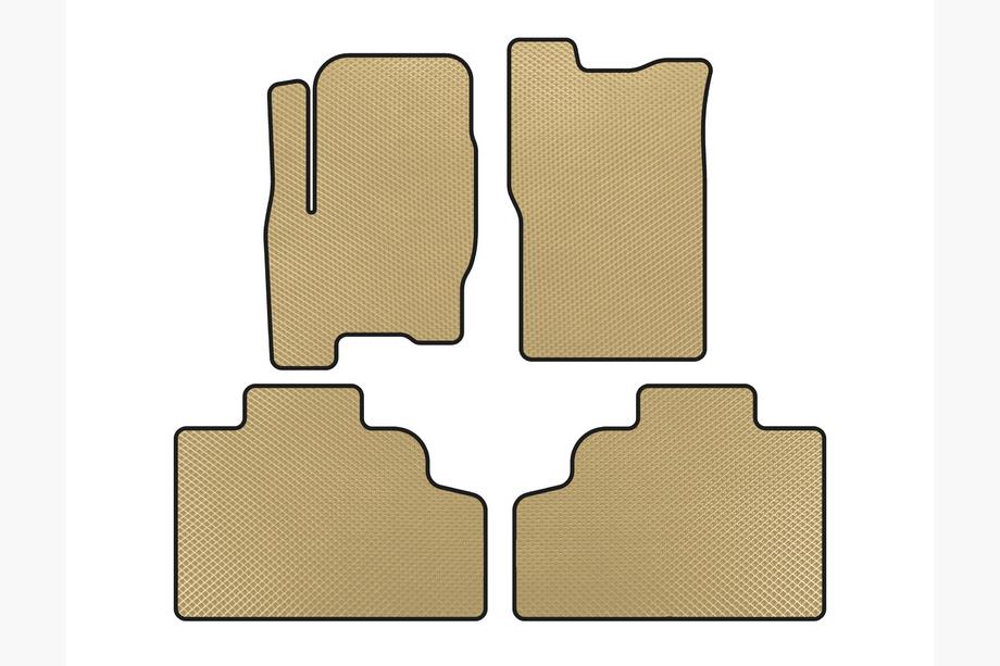 SsangYong Korando 1997-2006 EVA Floor Mats (Beige) Image