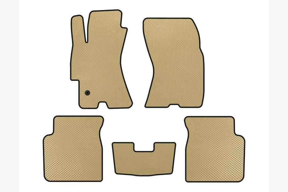 Subaru Outback 2005-2009 EVA Floor Mats (Beige) Image