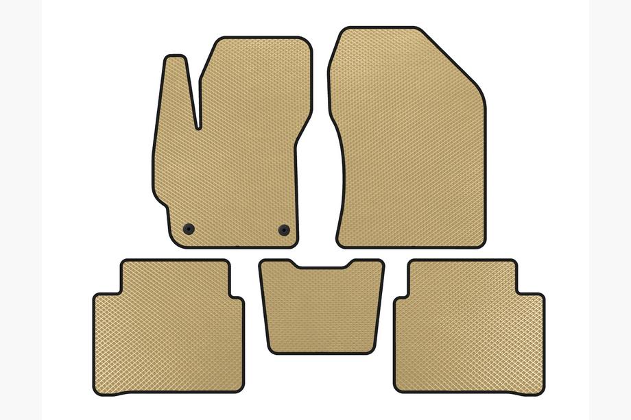 Toyota Corolla 2019- EVA Floor Mats (SD, Beige) Photo 1
