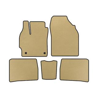 EVA Floor Mats (LB, Beige) Toyota Prius 2009-2015