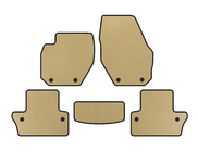 Volvo V60 2011-2018 EVA Floor Mats (SW, Beige) photo 1
