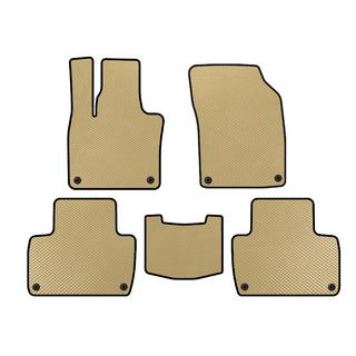 EVA Floor Mats (2 Rows, Beige)