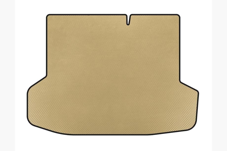 Kia Rio 2005-2011 Trunk Mat EVA (SD, Beige) Photo 1