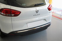 Renault Clio IV 2012-2019 Bumper trim (SW, stainless steel) photo 1