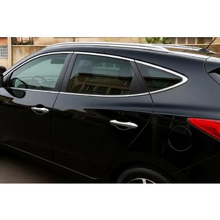 Chrome Window Trim Set (10 pcs, Stainless Steel) photo 1
