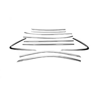 Chrome Window Trim Set (10 pcs, Stainless Steel) photo 3