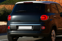Fiat 500/500L 2013-2022 Trunk trim stainless steel photo 1