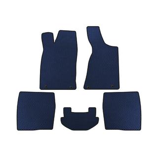 EVA floor mats (1987-1991, Sedan, Blue) Audi 80/90 1987-1996