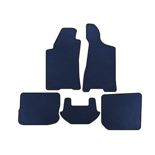 EVA floor mats (1991-1996, Sedan, Blue) Audi 80/90 1987-1996